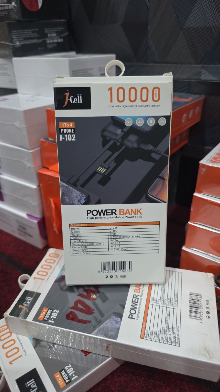 J-Cell 10000mAh Power Bank (Model J-102)