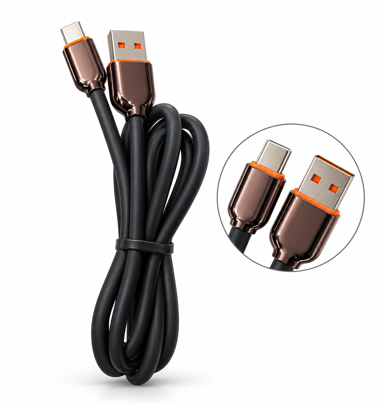 USB-A to Type-C Fast Charging Data Cable